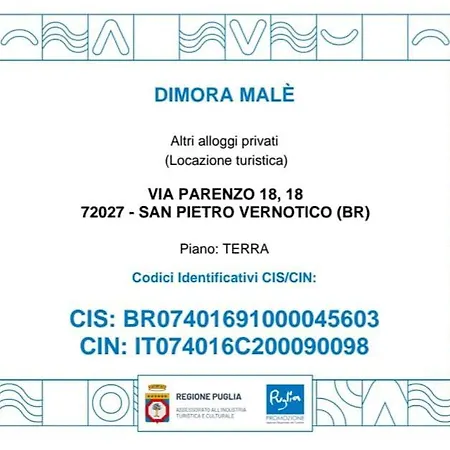 Dimora Male Apartment *